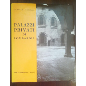 Palazzi privati di Lombardia Copertina flessibile