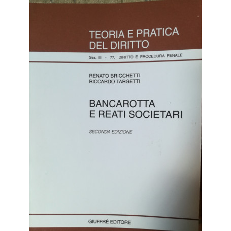 Bancarotta e reati societari