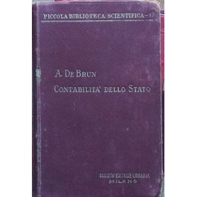 Contabilità  dello Stato. Manuale di storia