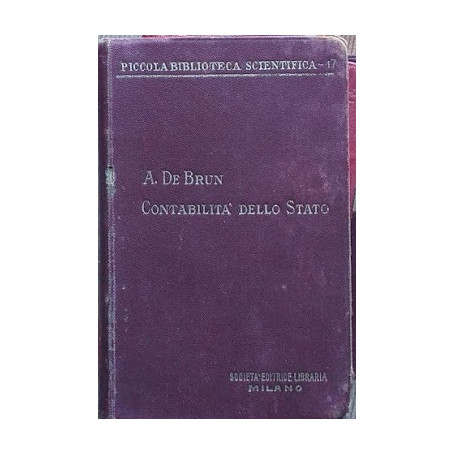 Contabilità  dello Stato. Manuale di storia