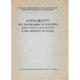 Lineamenti del programma di sviluppo dell'occupazione e del reddito in Italia