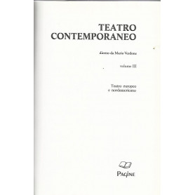 Teatro contemporaneo III