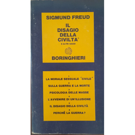 Il disagio della civiltà  e altri saggi