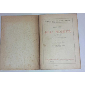 Commentario del codice civile. Libro terzo della prorieta' Art.957-1026