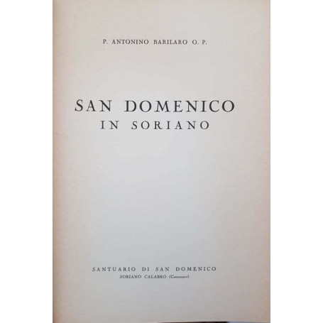 San Domenico in Soriano