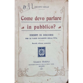 Come devo parlare in pubblico?