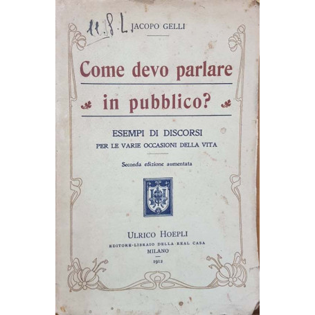 Come devo parlare in pubblico?