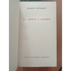 Da Ardigò a Gramsci