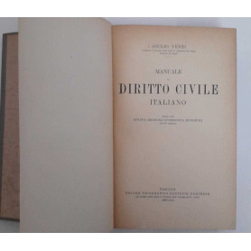Manuale di diritto civile italiano