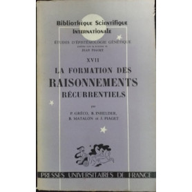 La formation des raisonnements récurrentiels