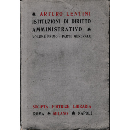 Istituzioni di diritto amministrativo