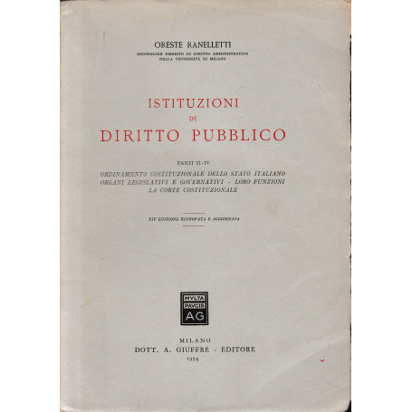 Istituzioni di Diritto pubblico
