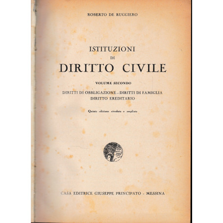 Istituzioni di Diritto Civile