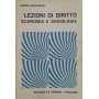 Lezioni di diritto economia e sociologia