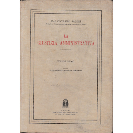 La giustizia amministrativa
