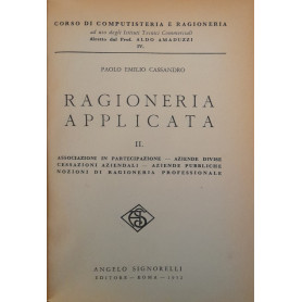 Ragioneria applicata (vol.II)