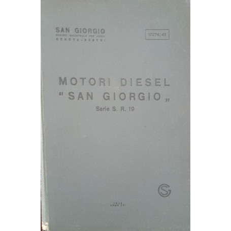 Motori diesel "San Giorgio". Serie S.R. 19