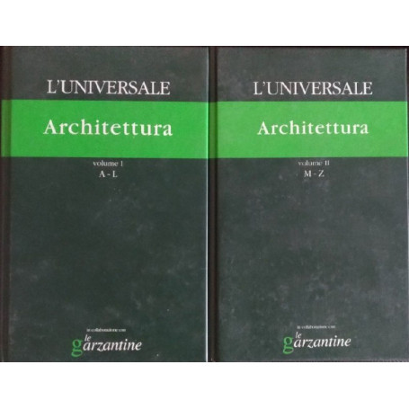 L'universale. Architettura. Volume 1 e 2