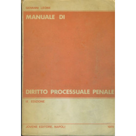 Manuale di diritto processuale penale