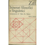 Itinerari filosofici e linguistici