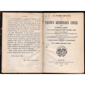 La pratica giudiziaria civile