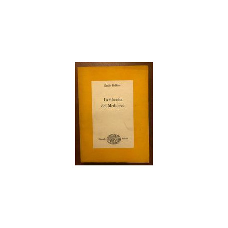 La filosofia del Medioevo