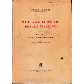 Istituzioni di Diritto Penale Italiano