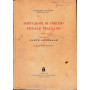 Istituzioni di Diritto Penale Italiano