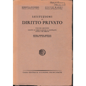 Istituzioni di Diritto Privato