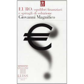 Euro: squilibri finanziari e spiragli di soluzione
