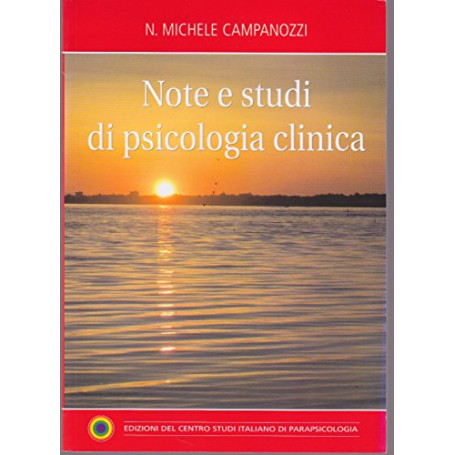 Note e studi di psicologia clinica