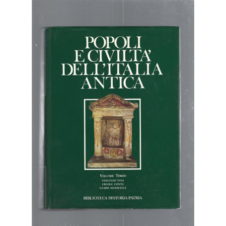 Popoli e civiltà  dell'Italia antica vol.3