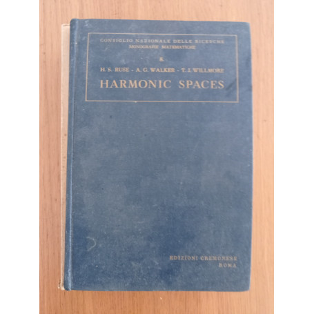 Harmonic spaces