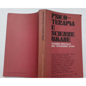 Psico-terapia e scienze umane. Numero speciale del ventesimo anno. N.3 Anno XX