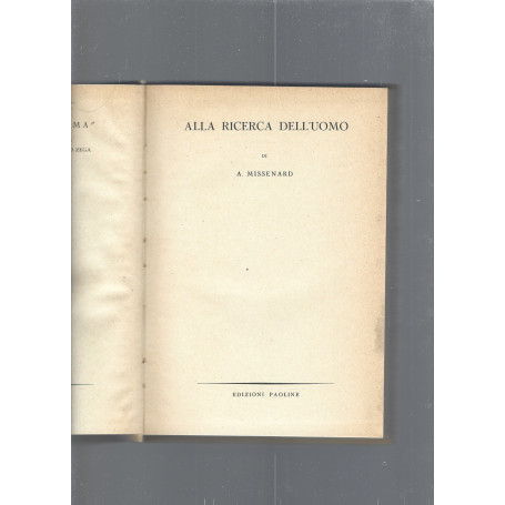 Alla ricerca dell'uomo