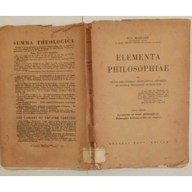 Elementa philosophiae. Tomus 1.