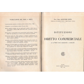 Istituzioni di Diritto Commerciale