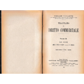 Trattato di Diritto Commerciale