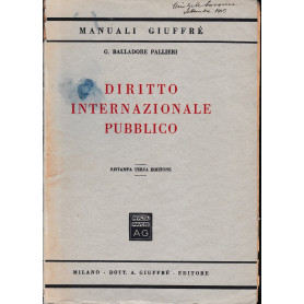 Diritto Internazionale Pubblico