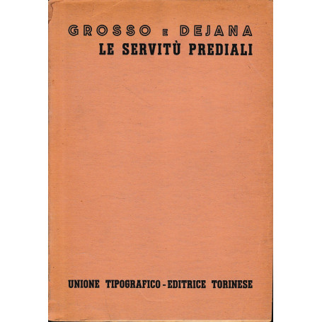 La servità¹ prediali