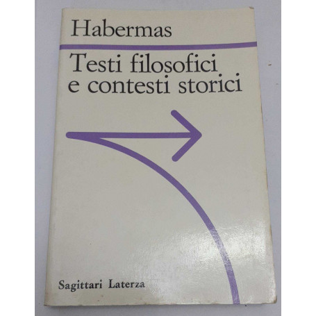 Testi filosofici e contesti storici
