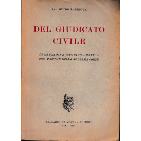Del giudicato civile