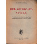 Del giudicato civile