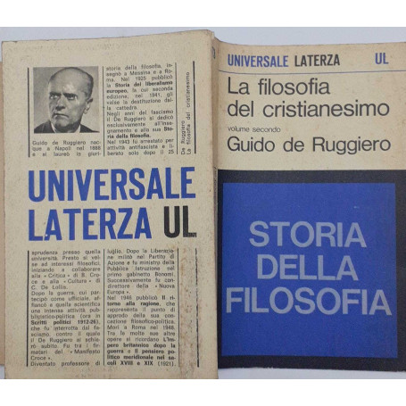 La filosofia del cristianesimo. Volume secondo