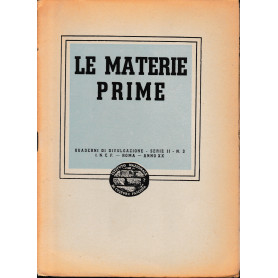 Le materie prime