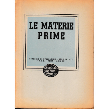 Le materie prime
