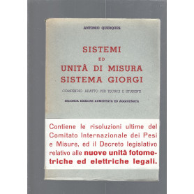 SISTEMI ED UNITA' DI MISURA