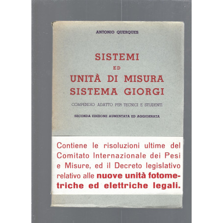 SISTEMI ED UNITA' DI MISURA