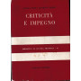 Criticità  e impegno