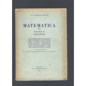 MATEMATICA  PER TECNICI ED INGEGNERI
